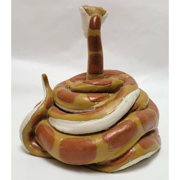 Vintage Applause Disney The Jungle Book Kaa The Snake Vinyl Figurine Toy - Picture 3 of 6